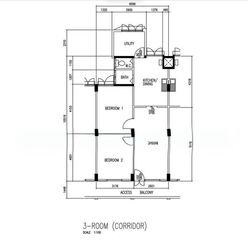 Blk 1 Ghim Moh Green (Queenstown), HDB 3 Rooms #539181431